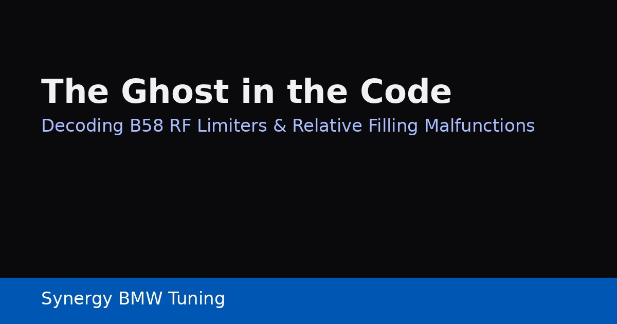 Title card for B58 relative filling and RF limiter diagnostics